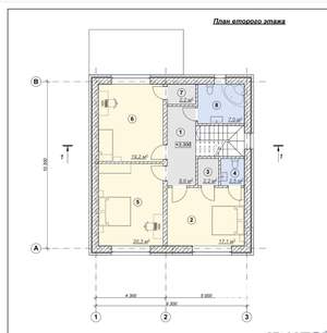 Дом 196м², 2-этажный, участок 4 сот.