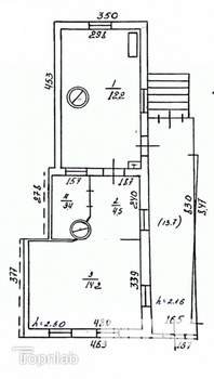 Дом 48м², 1-этажный, участок 3 сот.
