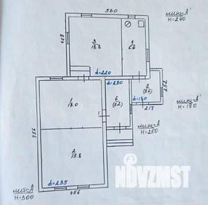 Дом 58м², 1-этажный, участок 4 сот.