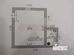 Дача 70м², 1-этажный, участок 7 сот.