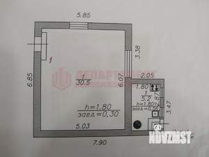 Дом 70м², 1-этажный, участок 7 сот.  