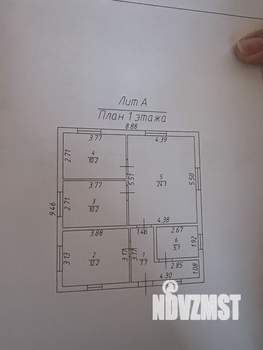 Дом 73м², 1-этажный, участок 5 сот.  