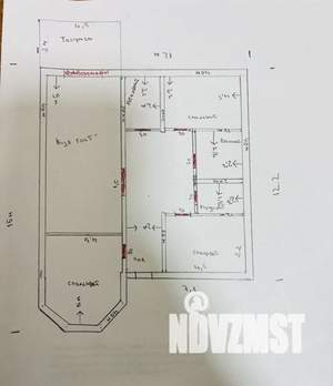 Дом 140м², 1-этажный, участок 7 сот.  