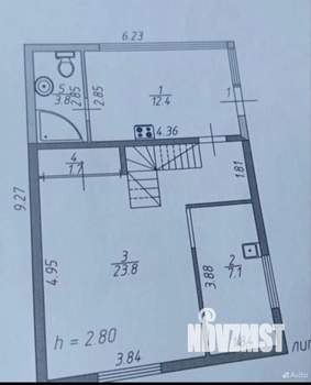 Дача 76м&sup2;, 2-этажный, участок 5 сот.  