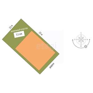Дом 375м², 3-этажный, участок 3 сот.  