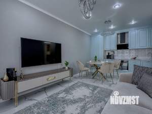 2-к квартира, посуточно, 55м2, 1/1 этаж