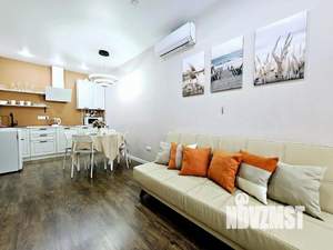 1-к квартира, посуточно, 42м2, 1/1 этаж