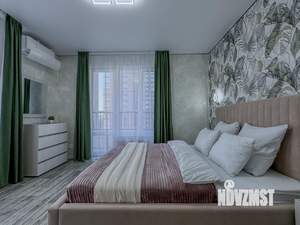 2-к квартира, посуточно, 43м2, 1/1 этаж