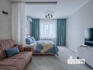 1-к квартира, посуточно, 40м2, 1/1 этаж