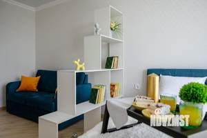 1-к квартира, посуточно, 40м2, 1/1 этаж