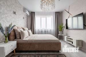 1-к квартира, посуточно, 40м2, 13/17 этаж