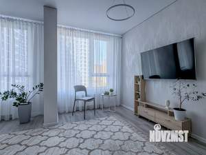 Студия квартира, посуточно, 35м2, 7/24 этаж