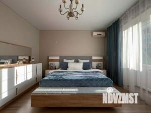 1-к квартира, посуточно, 53м2, 1/1 этаж