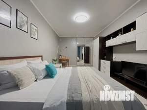 1-к квартира, посуточно, 45м2, 15/16 этаж