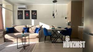 1-к квартира, посуточно, 39м2, 17/24 этаж