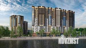 2-к квартира, посуточно, 43м2, 9/17 этаж