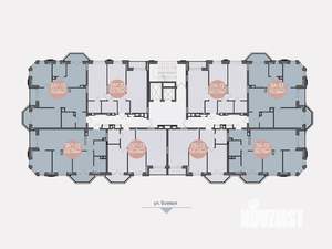 3-к квартира, строящийся дом, 69м2, 13/14 этаж