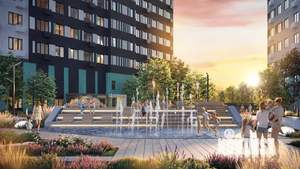 2-к квартира, вторичка, 50м2, 23/24 этаж
