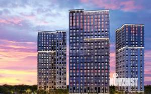 2-к квартира, строящийся дом, 51м2, 8/25 этаж