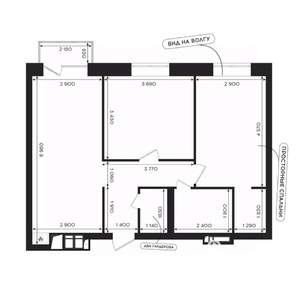 2-к квартира, вторичка, 61м2, 17/24 этаж