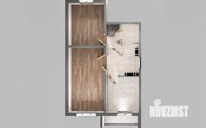 2-к квартира, вторичка, 51м2, 12/14 этаж