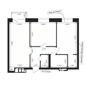 2-к квартира, вторичка, 61м2, 18/24 этаж