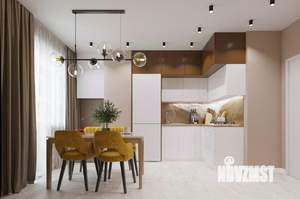 1-к квартира, вторичка, 44м2, 9/16 этаж