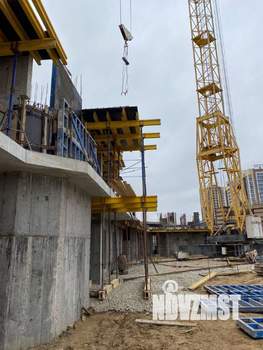 2-к квартира, строящийся дом, 56м2, 6/9 этаж