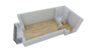 Студия квартира, вторичка, 39м2, 10/17 этаж