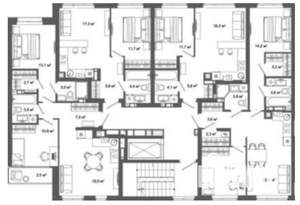 2-к квартира, вторичка, 64м2, 2/25 этаж