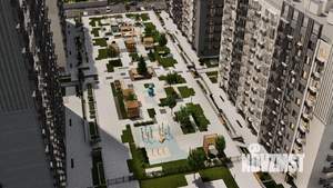 1-к квартира, строящийся дом, 35м2, 16/17 этаж