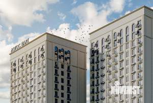 2-к квартира, строящийся дом, 74м2, 11/21 этаж