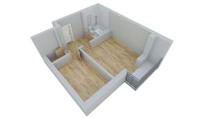 1-к квартира, вторичка, 42м2, 14/17 этаж