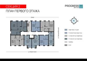 1-к квартира, вторичка, 33м2, 1/9 этаж