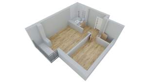 1-к квартира, вторичка, 42м2, 9/17 этаж