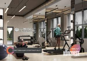 1-к квартира, вторичка, 52м2, 2/25 этаж