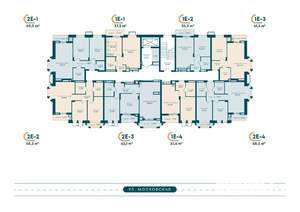 2-к квартира, вторичка, 58м2, 7/8 этаж