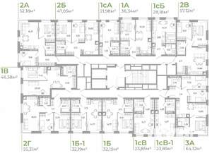 2-к квартира, вторичка, 51м2, 14/18 этаж