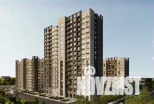1-к квартира, строящийся дом, 35м2, 15/17 этаж