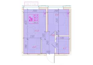 2-к квартира, вторичка, 34м2, 10/24 этаж