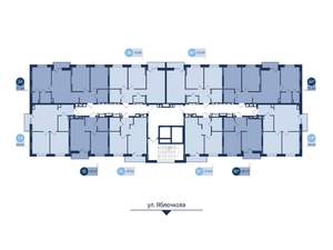 3-к квартира, строящийся дом, 70м2, 11/17 этаж