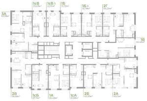 Студия квартира, вторичка, 21м2, 22/26 этаж