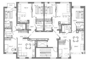 2-к квартира, вторичка, 56м2, 6/25 этаж