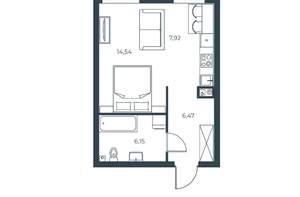 Студия квартира, вторичка, 35м2, 4/30 этаж