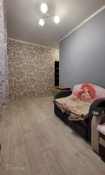 1-к квартира, вторичка, 43м2, 4/9 этаж