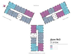 2-к квартира, вторичка, 63м2, 3/23 этаж