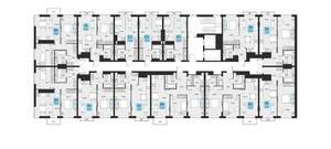 2-к квартира, вторичка, 56м2, 15/16 этаж