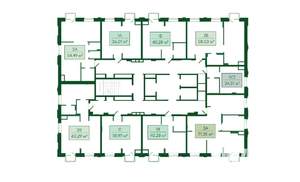 3-к квартира, строящийся дом, 71м2, 21/22 этаж