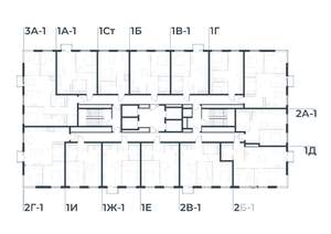 2-к квартира, вторичка, 55м2, 19/30 этаж