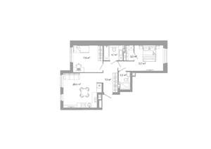 2-к квартира, вторичка, 62м2, 5/25 этаж